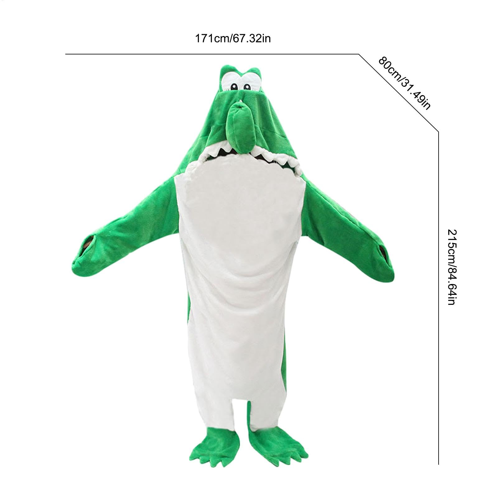 Pijama de Cuerpo Entero Dinosaurio Disfraz Cosplay Franela Suave Para Casa | Pijama de Franela para Disfraz Dinosaurio Para Otoño Invierno Clima Frío Juego Roles Disfraz Camping Viaje Mujeres