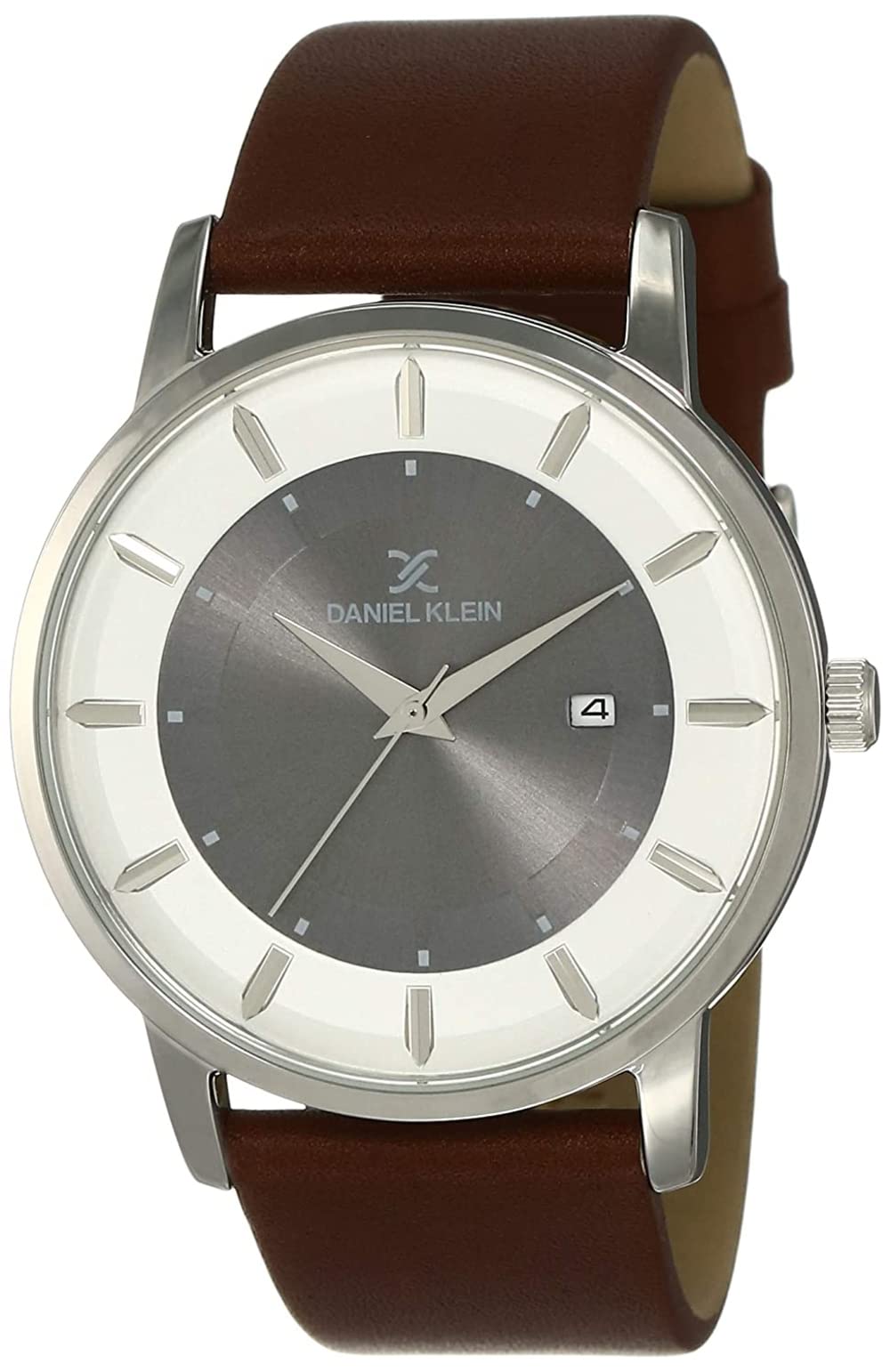 Daniel Klein Analog Silver Dial Mens Watch-DK11847-4 (B07QQ7FK3Y) Amazon Price History, Amazon Price Tracker