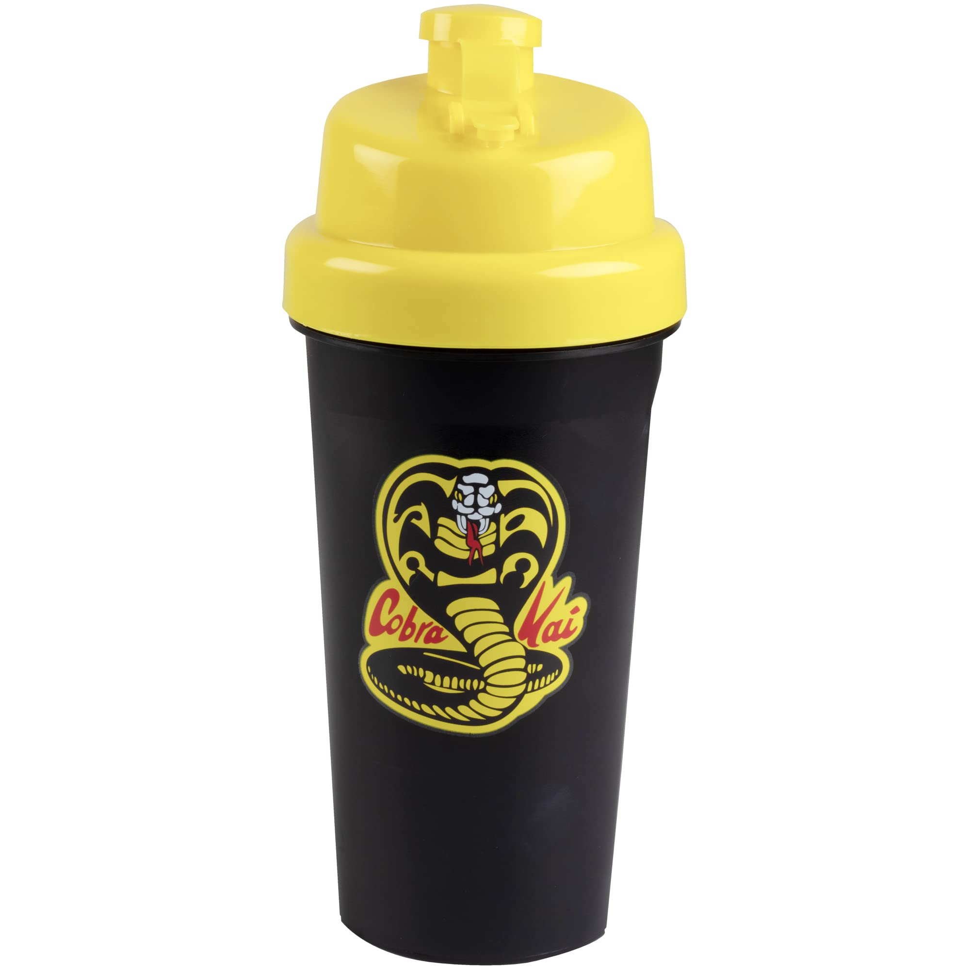 Amazon.com: Karate Kid Cobra Kai 25oz Shaker Bottle w/ Blender