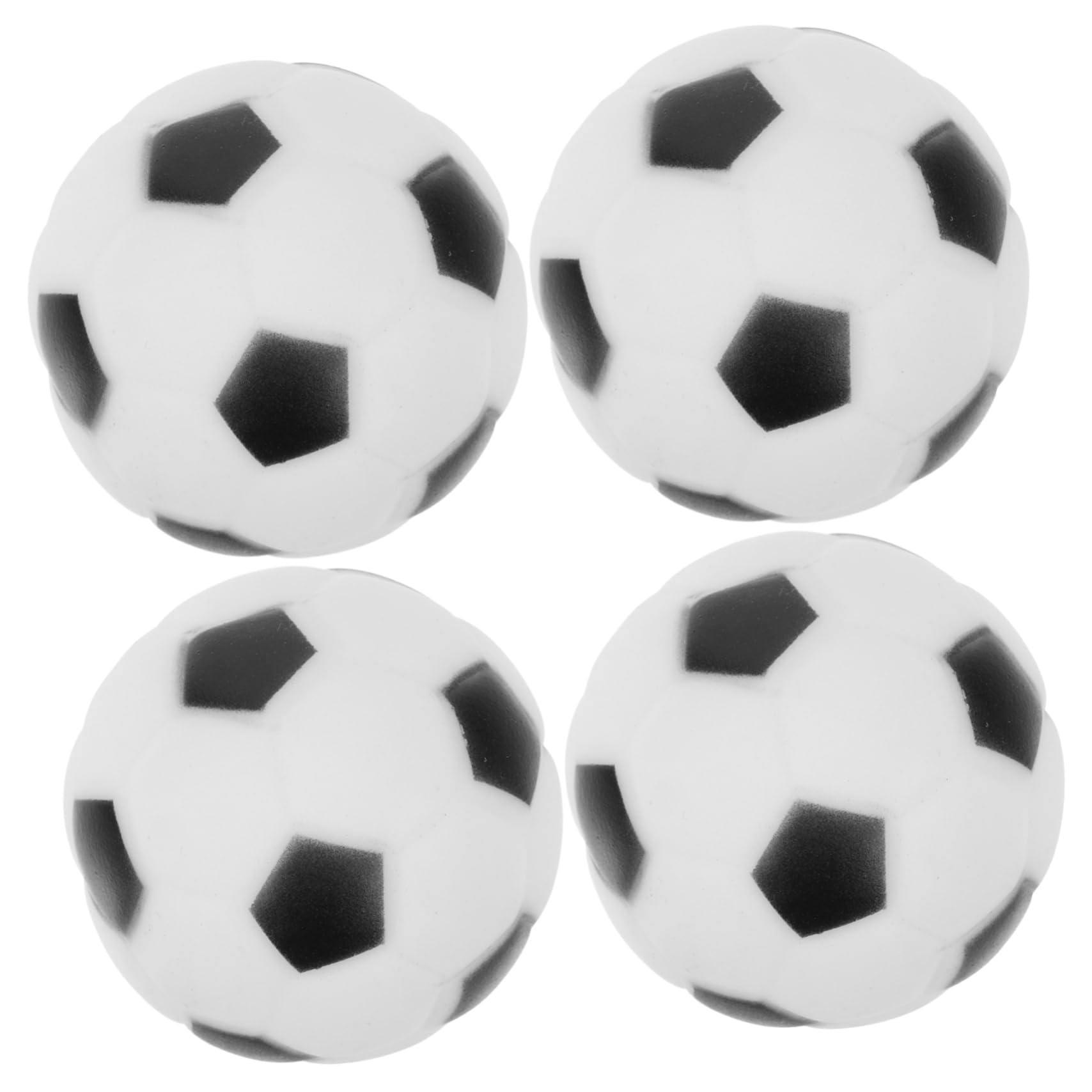 HANABASS 16pièces Quatre Jouets à Mordre Forme De Football pour Chiens Accessoires De Jeu Interactifs avec Couineur pour Exercice Divertissement des Animaux De Compagnie
