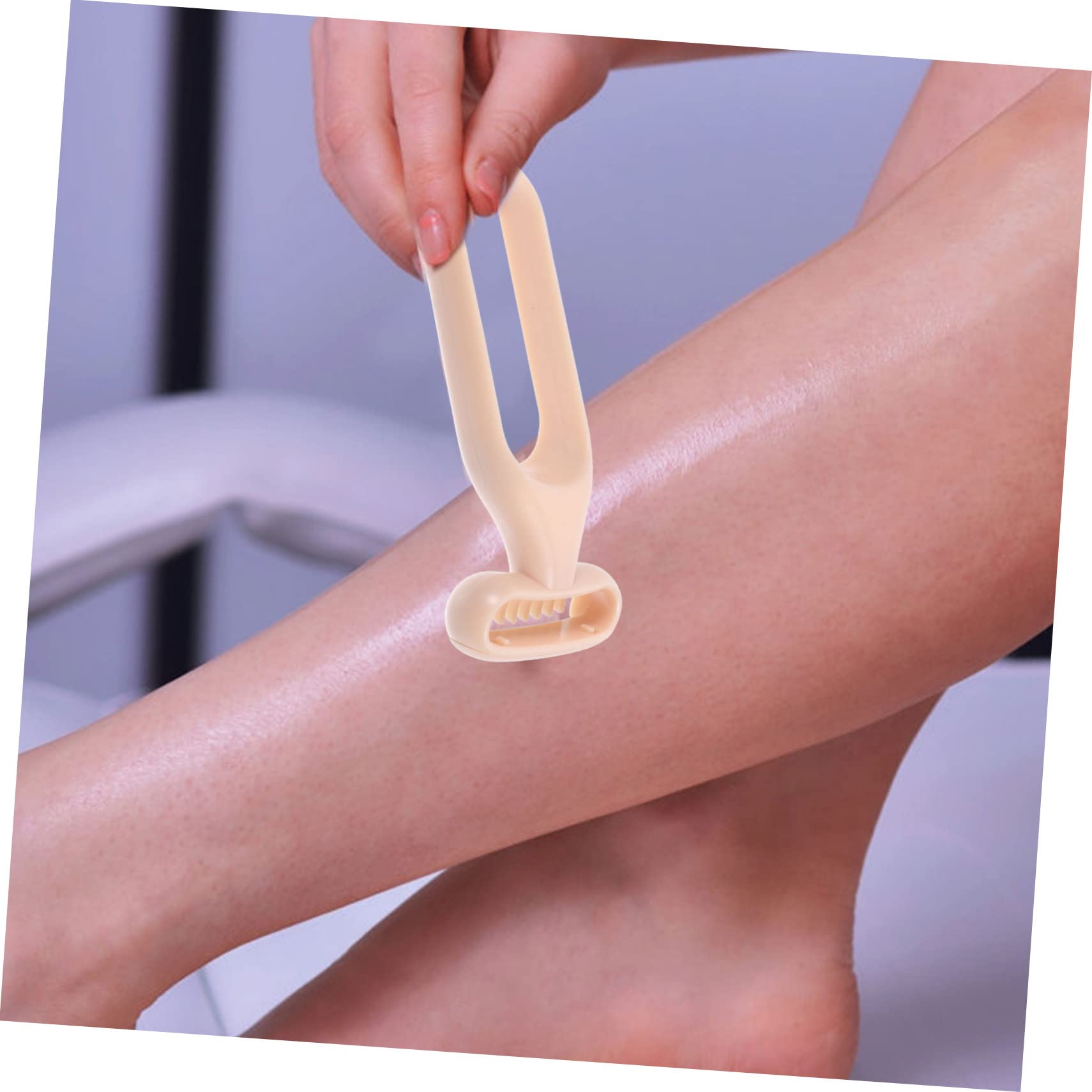 Mikinona 5 Piezas Depiladora Eléctrica para Mujer Recortadora de Cuerpo y Axilas Afeitadora Portátil y para Cuidado Personal y Uso Diario