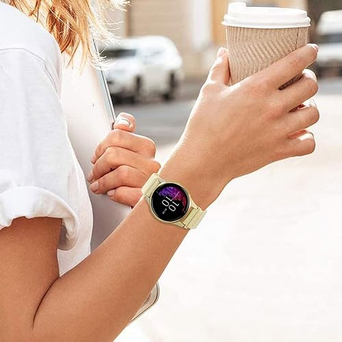 Miniatura 6 de Bolesi Paquete de 3 correas elásticas de nailon compatibles con Garmin VenuVenu Sq2 Plus, correas elásticas de 0.787 pulgadas para Vivoactive 53