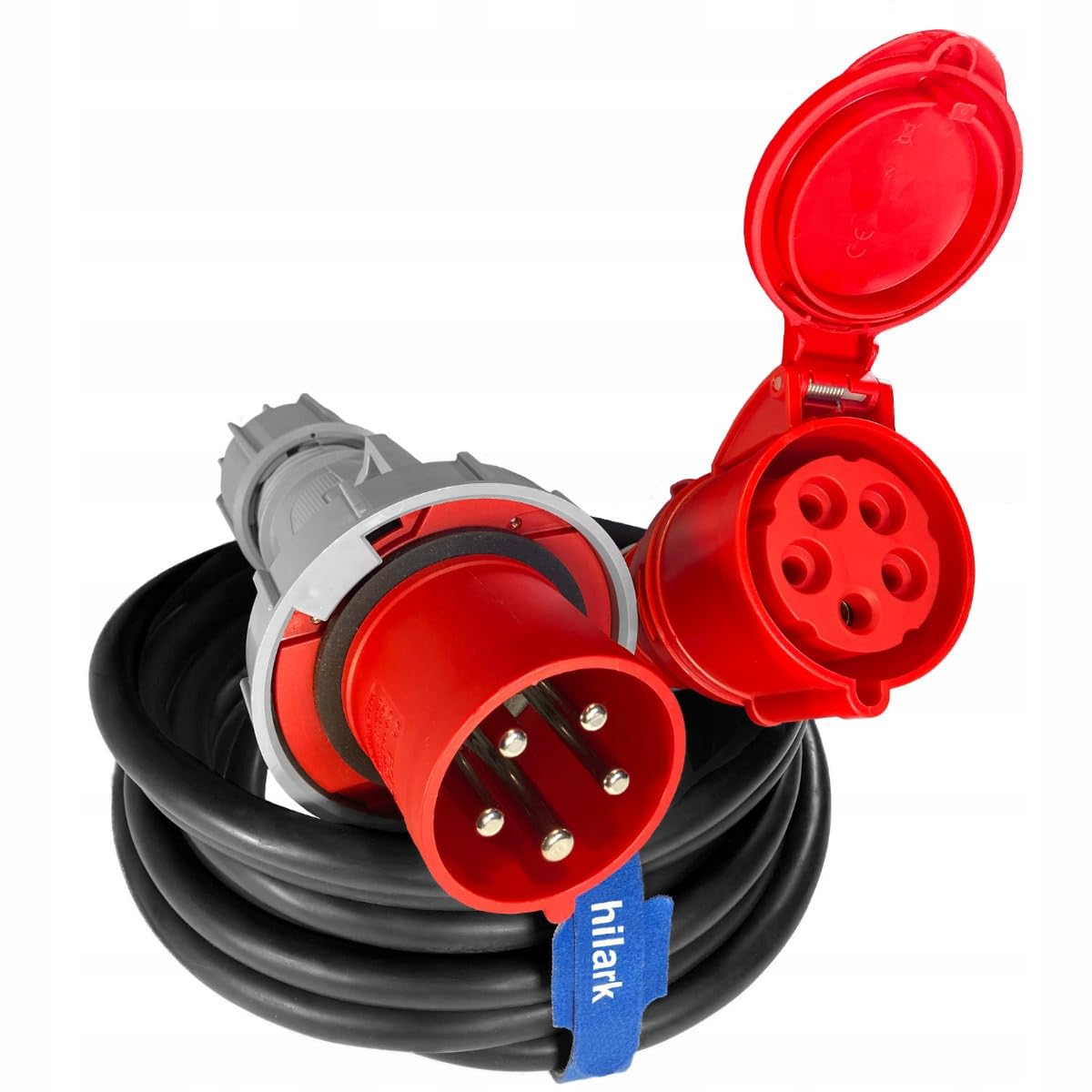Hilark Cable Tech Przejściówka siłowa IP67 63A 5P na 32A 5P IP44 1M