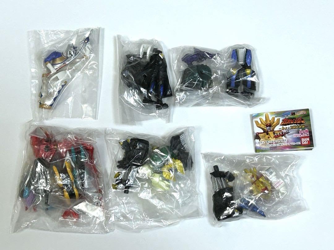 HGシリーズ ガオレンジャー ～見よ！百獣武装編～ 全６種セット Amazon.co.jp: HG 百獣戦隊ガオレンジャー全6種 見よ百獣武装編 : おもちゃ