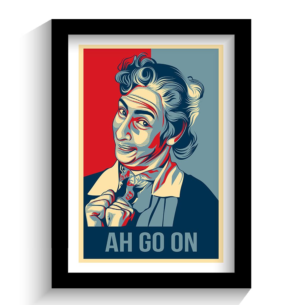 UNGROL FATHER TED - MRS DOYLE POP ART FRAMED PRINT