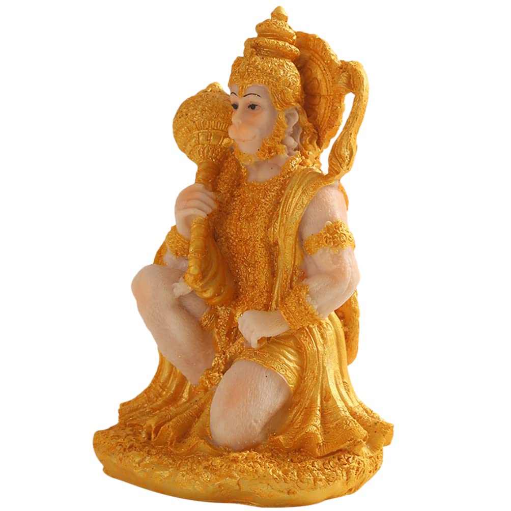 Buy HEALLILY Hindu Ramayana Hanuman Statue God Lord Flying Hanuman