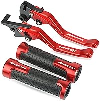 Vista 14 de DOUKI Para Yamaha XMAX300 X-MAX 300 2015-2020 - Palancas de embrague de freno corto para motocicleta, embrague, empuñaduras, extremos de manillar