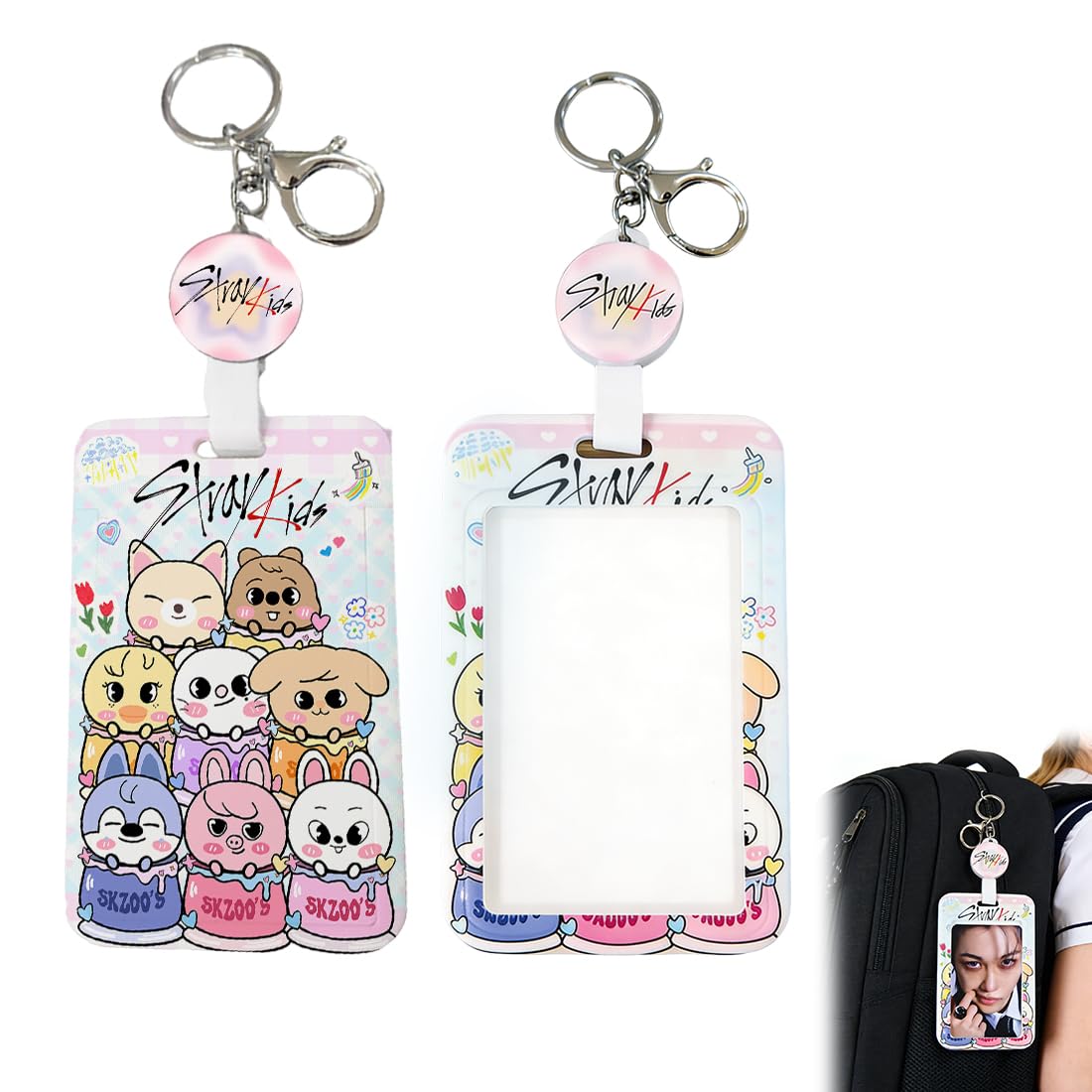 Funda Para Carnet De Identidad Stray Kids Protector De Tarjeta Con Foto Regalo De Cumpleaños Merchandising Kpop