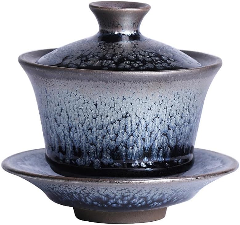 Gaiwan Sancai Tea Bowl Cups Chinese On-glazed Porcelana Kung Fu Tureen Teaware Set Ceramic Teacups