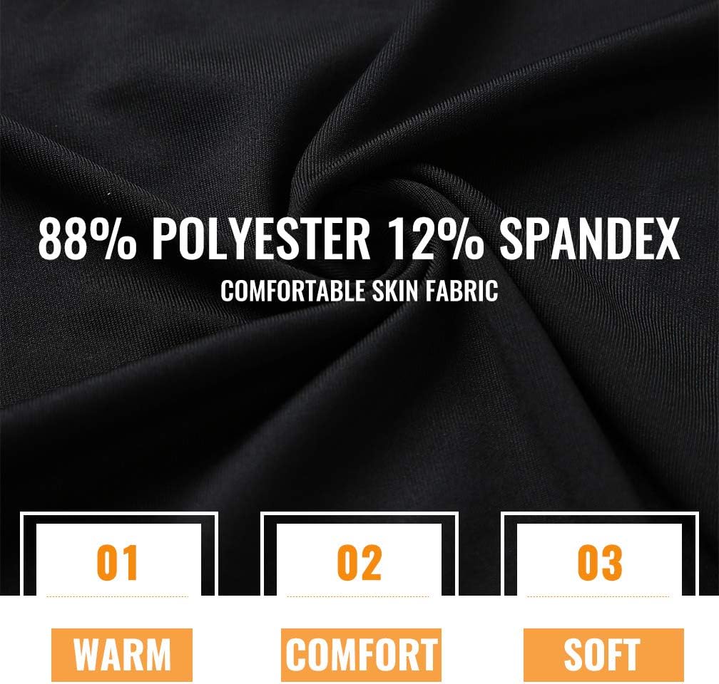 2/3/4 Pcs Boys Girls Base Layer Athletic Compression Leggings and Shirts Thermal Underwear Set Running Pants Tights - Image 5