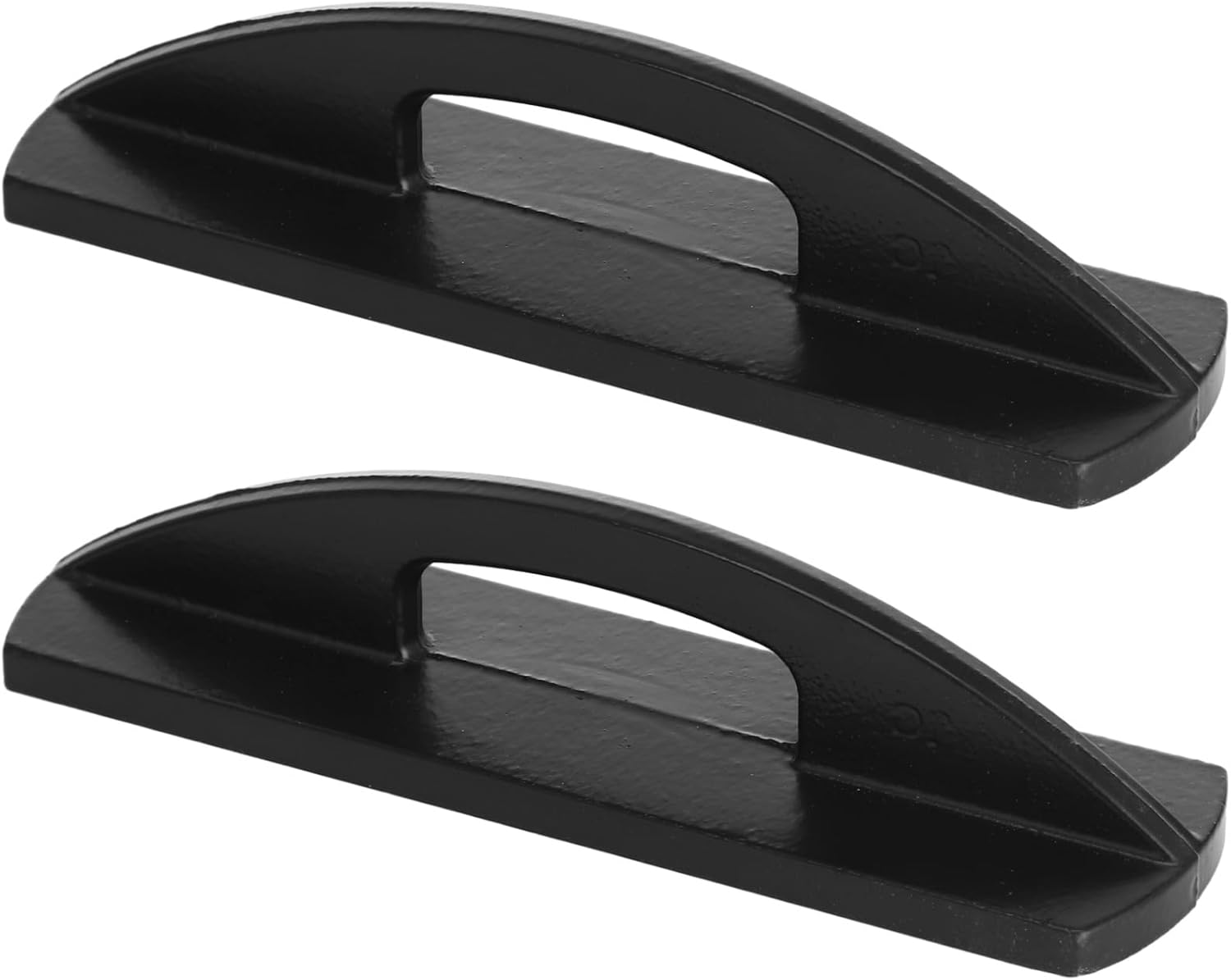 2 Pcs Pattern Weights for Sewing, Cast Iron Sewing Weights 9.8 x 2.8 x 2.4 in Press Cloth, Black Pattern Weight with Flat Bottom, Solid Fabric Weights for Sewing1, Quilting, Tailoring