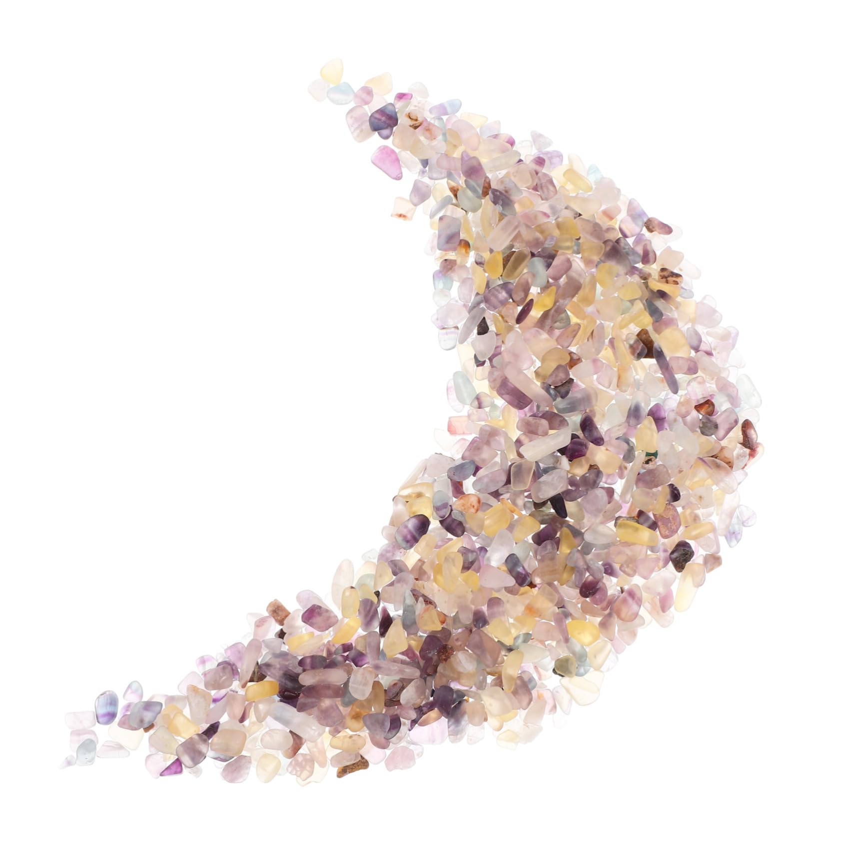 balacoo Fish Tank Accessories Decorative Aquarium Stones in Colors for Planted Aquariums