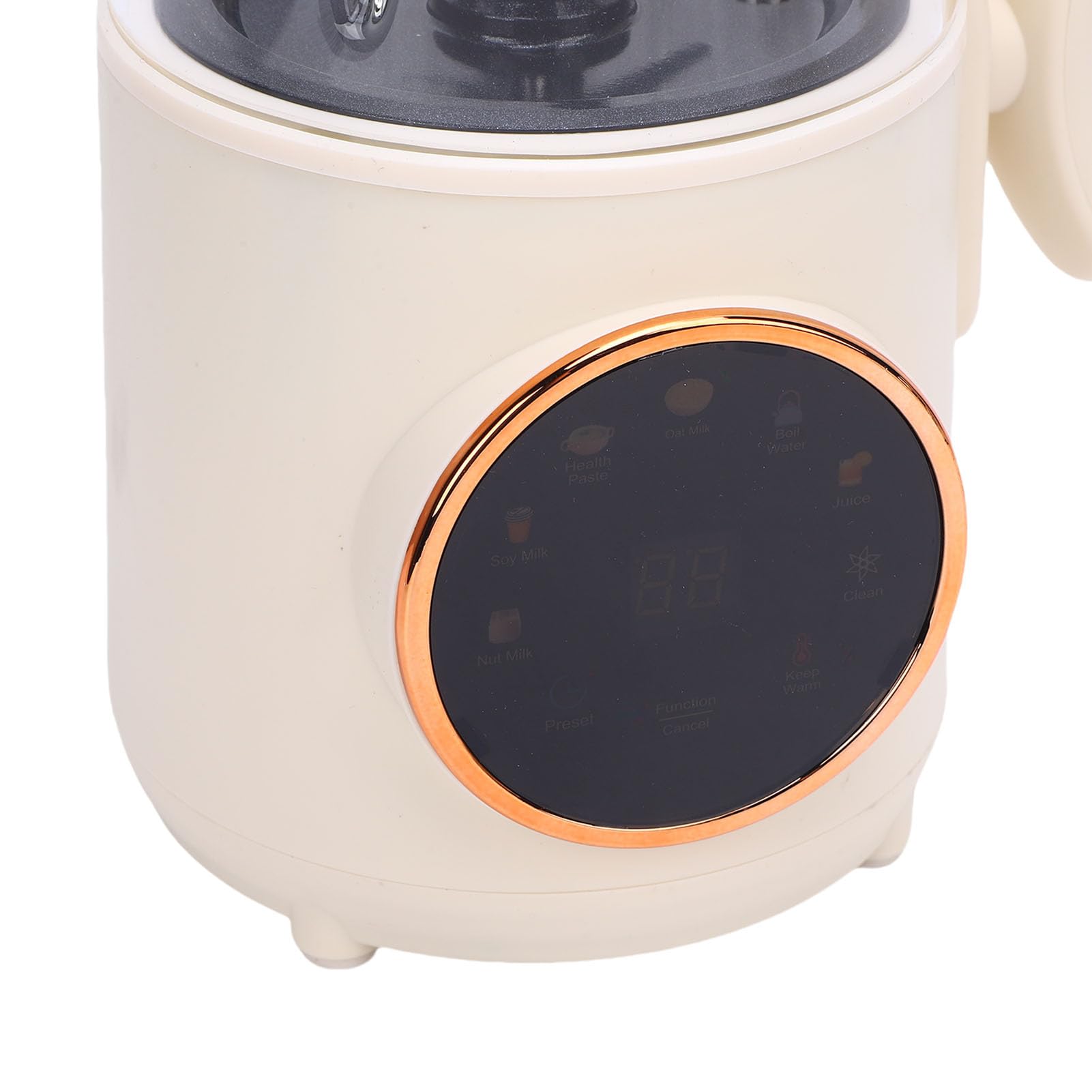 Topiky Máquina Automática para Hacer Leche de Soja, 1400ml, Calentamiento Automático, Máquina de Cocina Multifuncional, Procesador de Alimentos para Bebés para el Hogar, Exprimidor de Leche de Nuez,