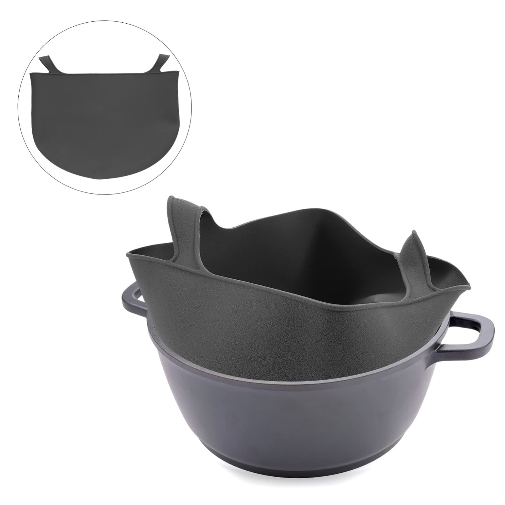 PRETYZOOM Reusable Silicone Slow Cooker Liner Food-grade Insert for Easy Cleaning Design for Multi-ingredient Cooking Convenient Kitchen Gadget