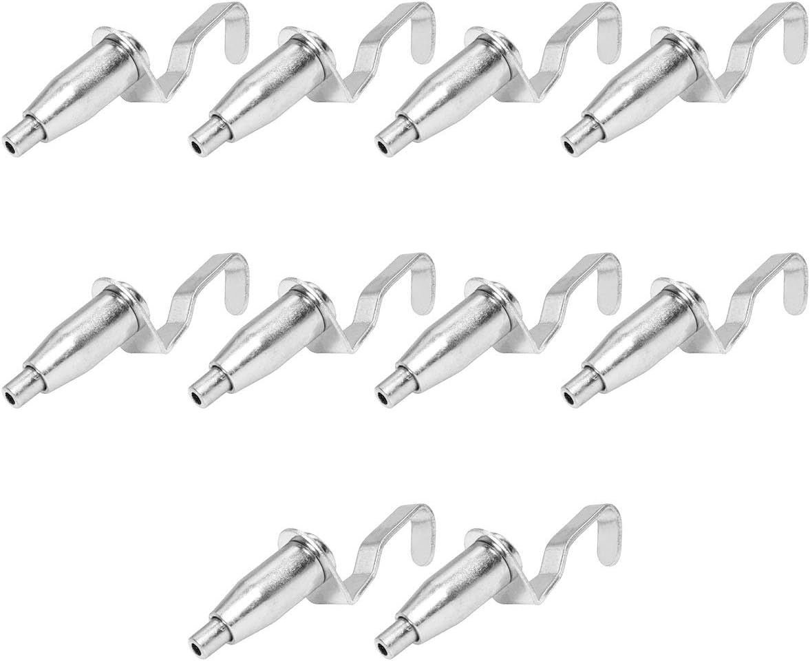 TAODAN 10Pcs 60mm 304 Stainless Steel Adjustable Hook Code Wire Lock