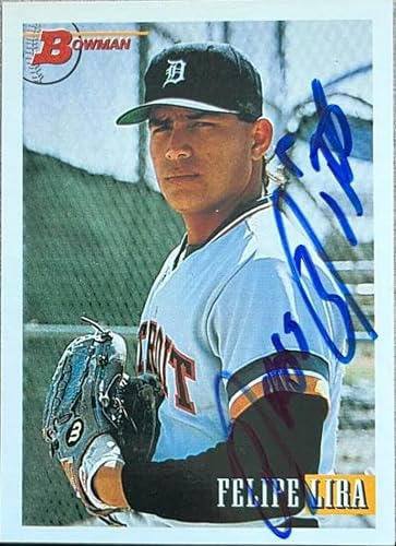 Felipe Lira Autographed 1993 Bowman #643