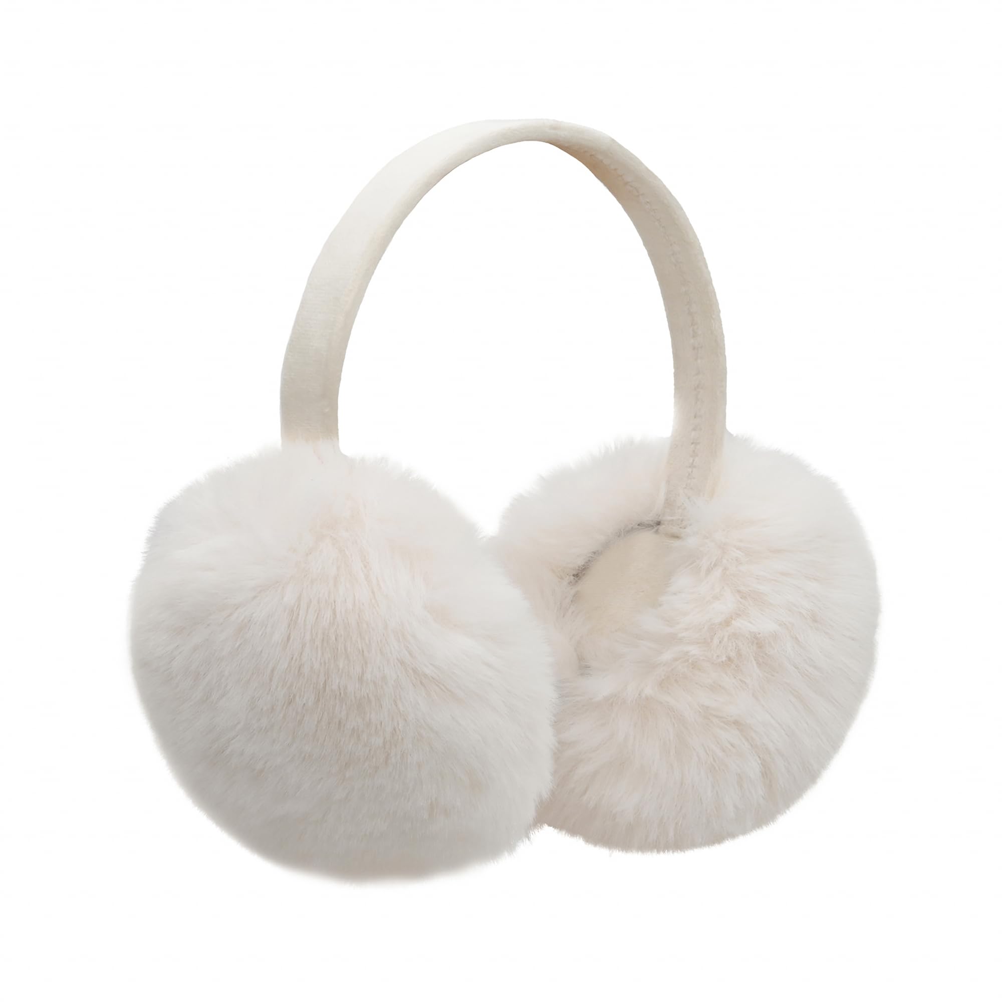 Rabbit Hair Earmuff for Winter, Soft and Warm,Foldable and Easy Carry-image-19