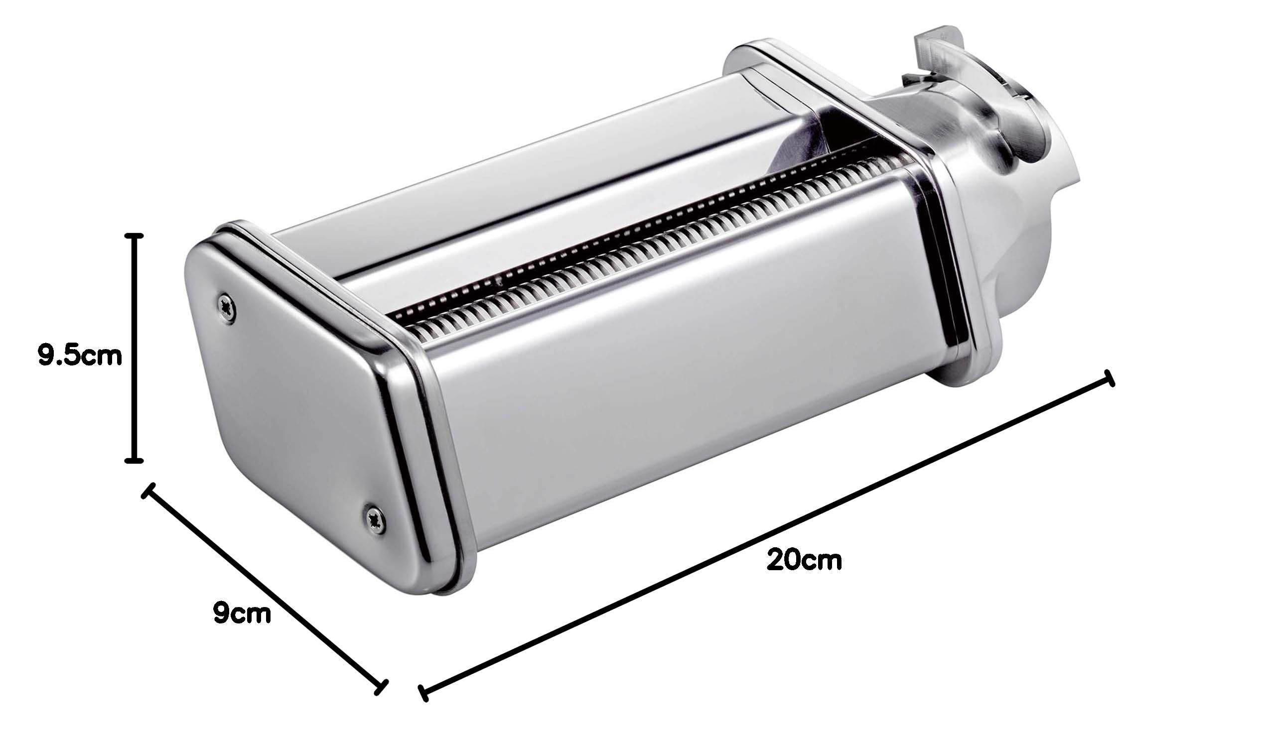 Bosch MUZ5NV3 Pastawalze Spaghetti 1,6mm Edelstahl Zubehör für Küchenmaschine Serie 4 Serie 2