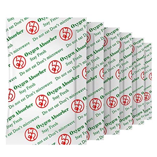 10 Best Oxygen Absorbers For Food Storage: Reviews And Buying Guide 7 KitVacPak(100Packets)200cc Food Grade Oxygen Absorbers Packets for Home Made Jerky and Long Term Food Storage