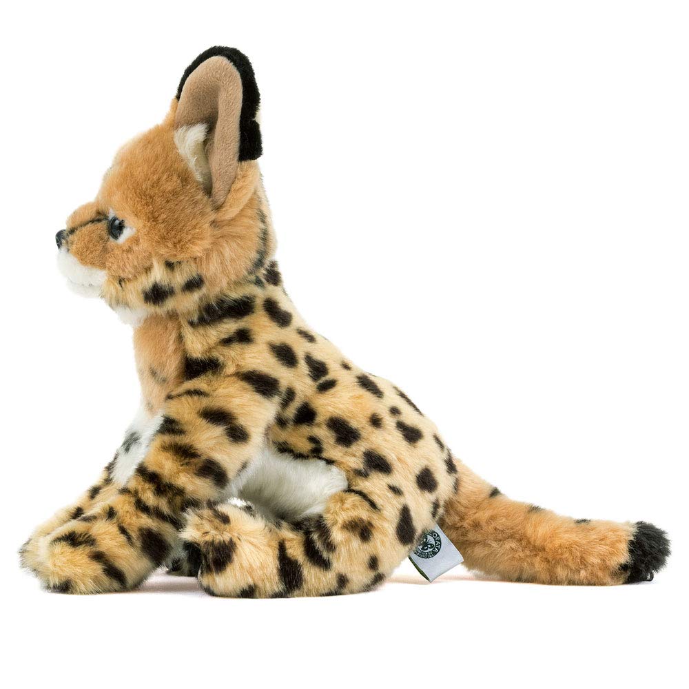 Amazon.co.jp: カロラータ サーバルキャット ぬいぐるみ (子/リアル