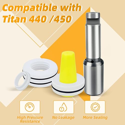 Miniatura 2 de Kit de reparación de bomba de pistón 704586 Pistón Rod 704551 para Titan Impact 440 540 640 Wagner 320 321 Airless Sprayer Aftermarket