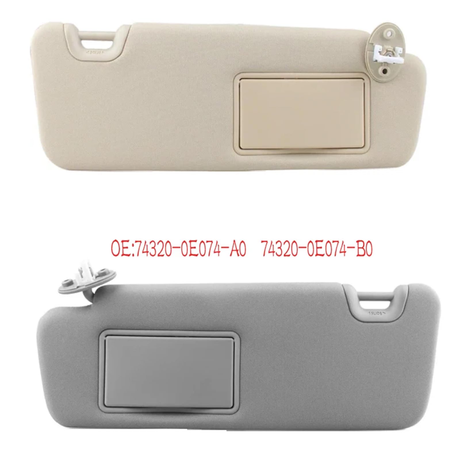 Auto Destra 2014-2019 74310-0E074-A0 74320-0E074-A0 Make Up