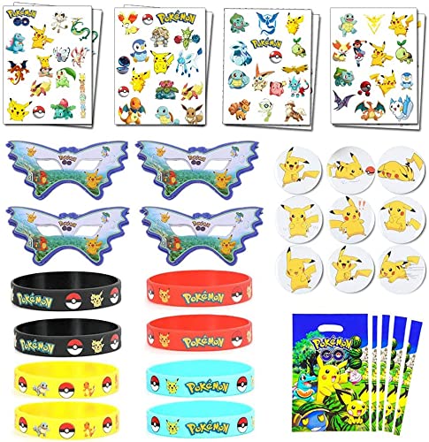 Juego de Juguetes Para Niños Fiesta de Cumpleaños Muñequeras, Tatuajes Temporales, Bolsas de Regalo, Insignias, Máscaras para Recompensas de Cumpleaños, Crea Bonitas Decoraciones y Regalos Exquisitos Cover