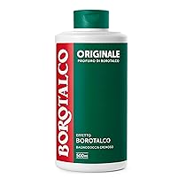 Borotalco, Bagnodoccia Originale, Formula Cremosa, Detergente Corpo per Pelle Morbida e Vellutata, Profumo di Borotalco, Dermatologicamente Testato, Flacone 500 ml