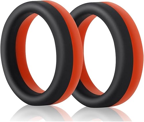 Miniatura 8 de Anillo de pene masculino, anillo para el pene eyaculación de retardo escrotal de unión de bola, anillos para hombre, juguete sexual de silicona para