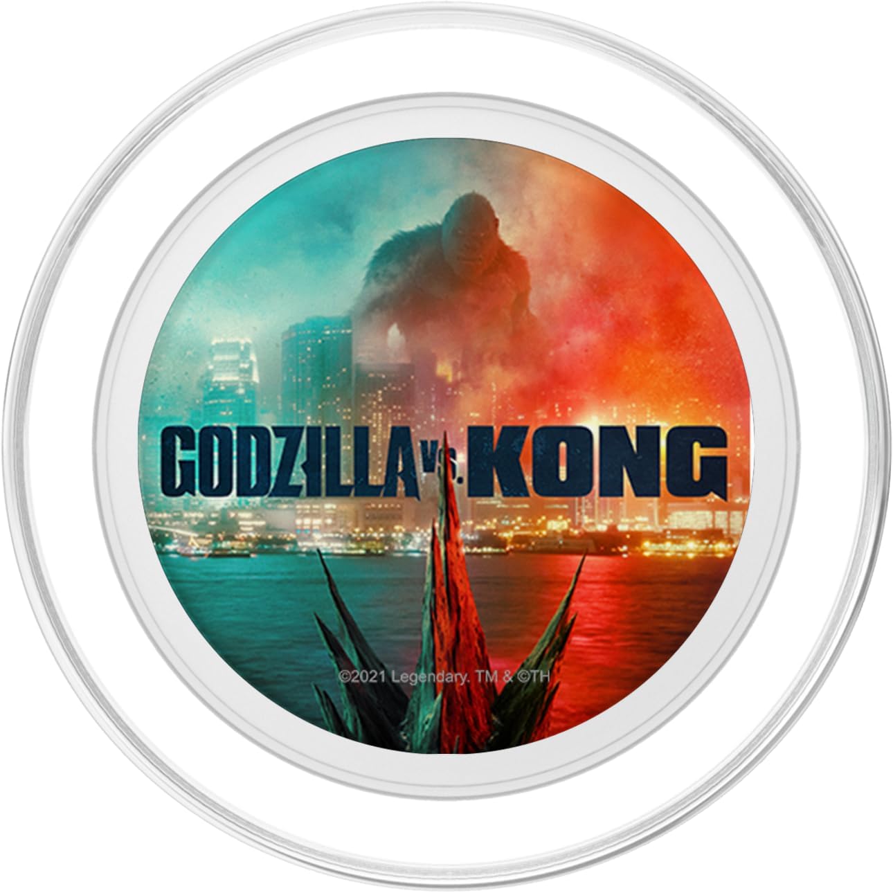 Godzilla vs Kong - Official Poster PopSockets PopGrip for MagSafe