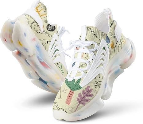 Amazon Co Jp ランニングシューズ レディース 可愛い 恐竜 スニーカー ウォーキングシューズ エアー クッション スポーツ シューズ 滑り止め 運動靴 クッション性 通気性 軽量 通勤 通学 ジョギング トレーニング フィットネス カジュアル 運動会 日常着用 シューズ