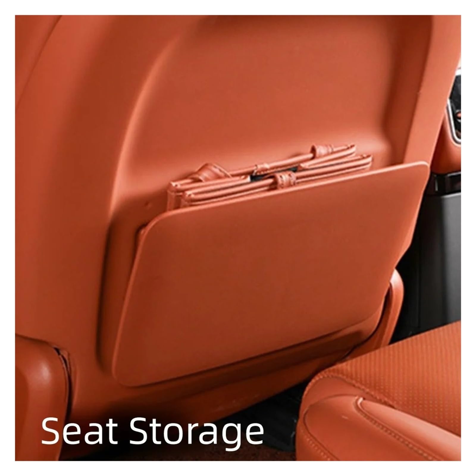 Poubelle Voiture Poubelle Voiture Pliable Cuir Boîte Rangement Étanche Suspendue pour Siège Mini Poubelles Voitures
