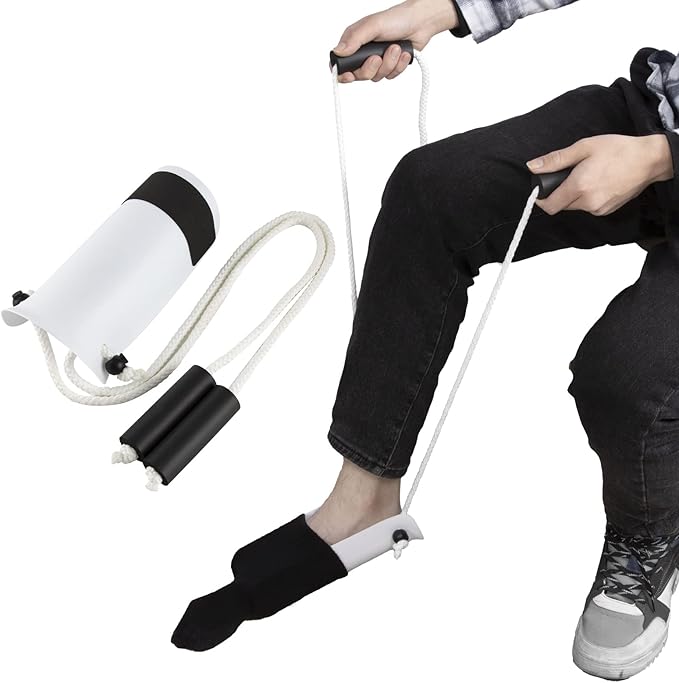 Sock Aid, Pulling Assist Device, Compression Socks Helper Puller with