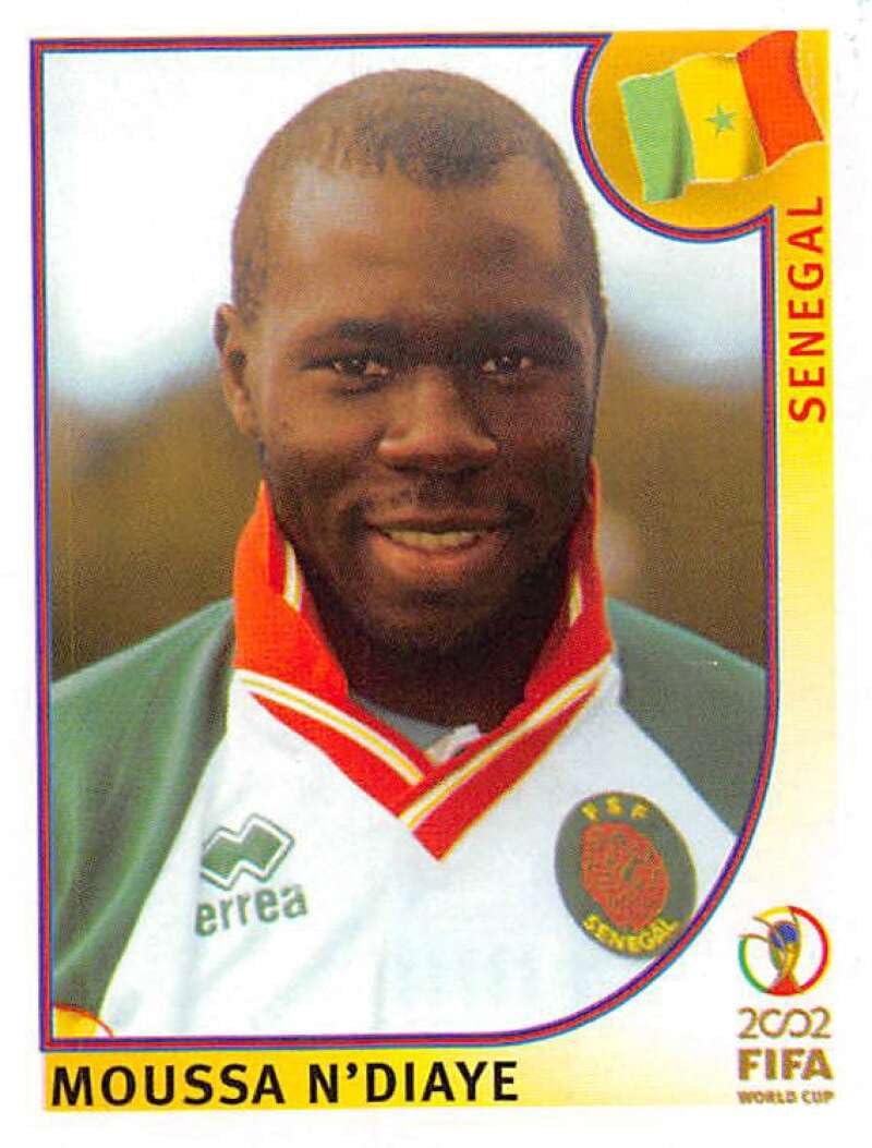 Amazon.com: 2002 Panini World Cup Stickers #52 Moussa N'Diaye