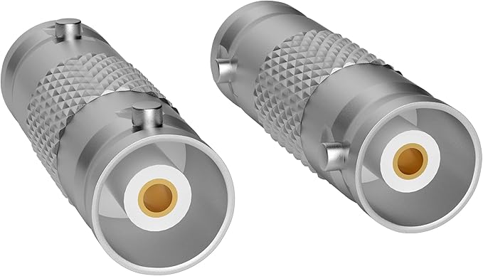 Adaptador BNC Hembra a Hembra Elecan (20 unidades) para CCTV miniatura 2