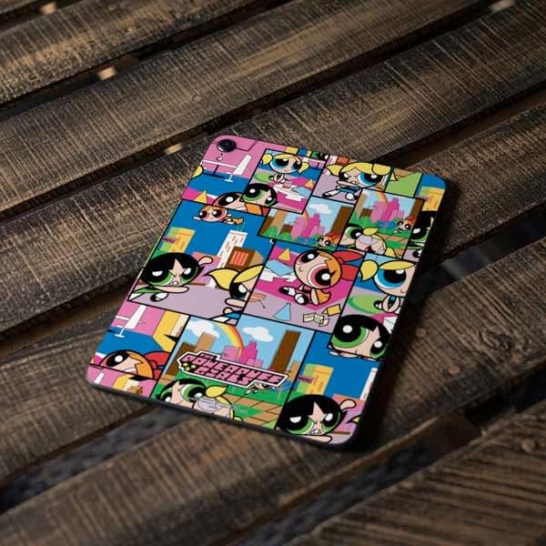 Skinit Decal Tablet skin compatible with iPad Pro 11in (2020) - Officially Licensed Cartoon Network Powerpuff Girls Patches Design
