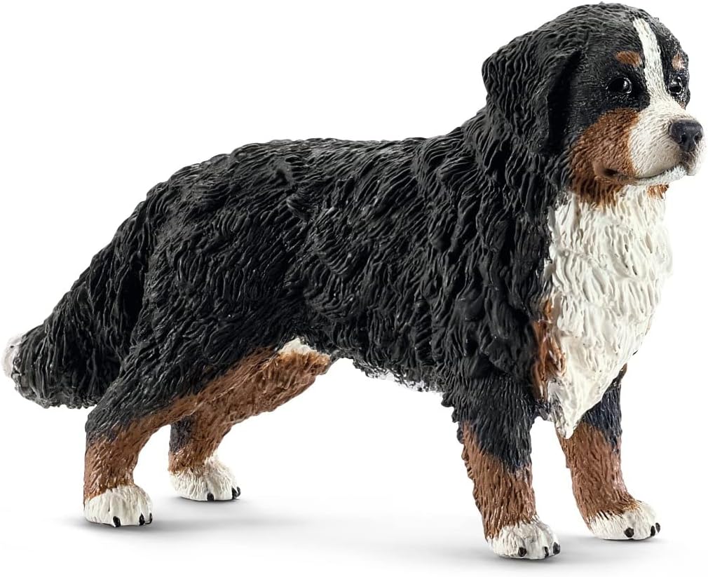 Schleich Farm World - Bernese Mountain Dog, Female - Kids Ages 3+ | 16397