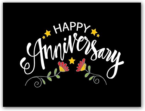 Small World Greetings Tarjeta grande de feliz aniversario del grupo, interior en blanco con sobre, 11.75 x 9 pulgadas, perfecta para familiares,