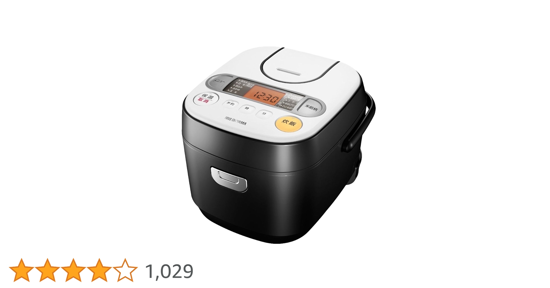 【新品未開封】アイリス　RC-MA50AZ-B 5.5合炊き 楽天市場】新品 アイリスオーヤマ RC-MA50AZ-B ブラック IRIS