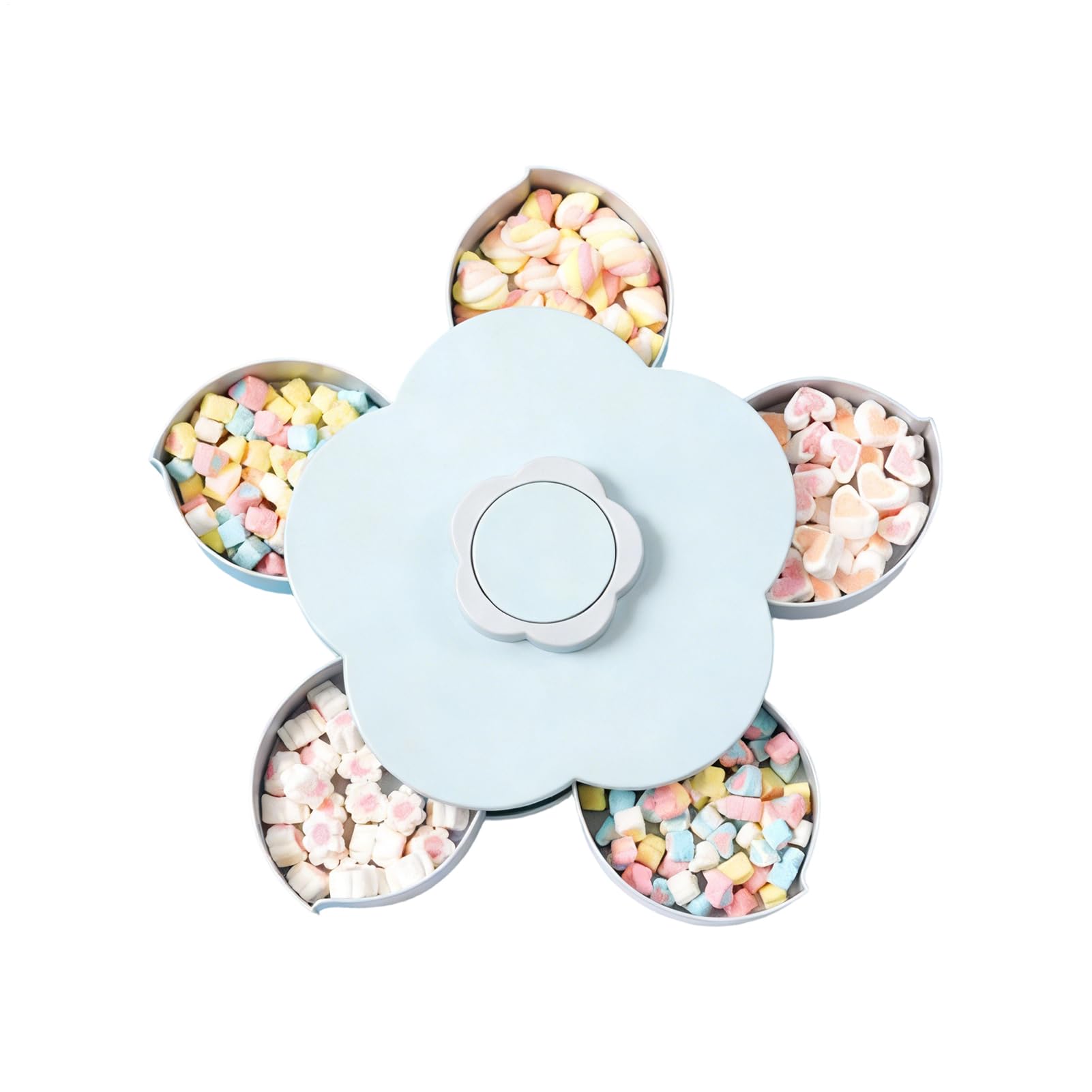 Boîtes à goûter Récipient Réutilisable à Couvercle Rotatif | Rangement pour Apéritif Adultes pour , Adultes, Maison, Fêtes, Voyages, Camping, Bonbons, Chocolat, Biscuits,