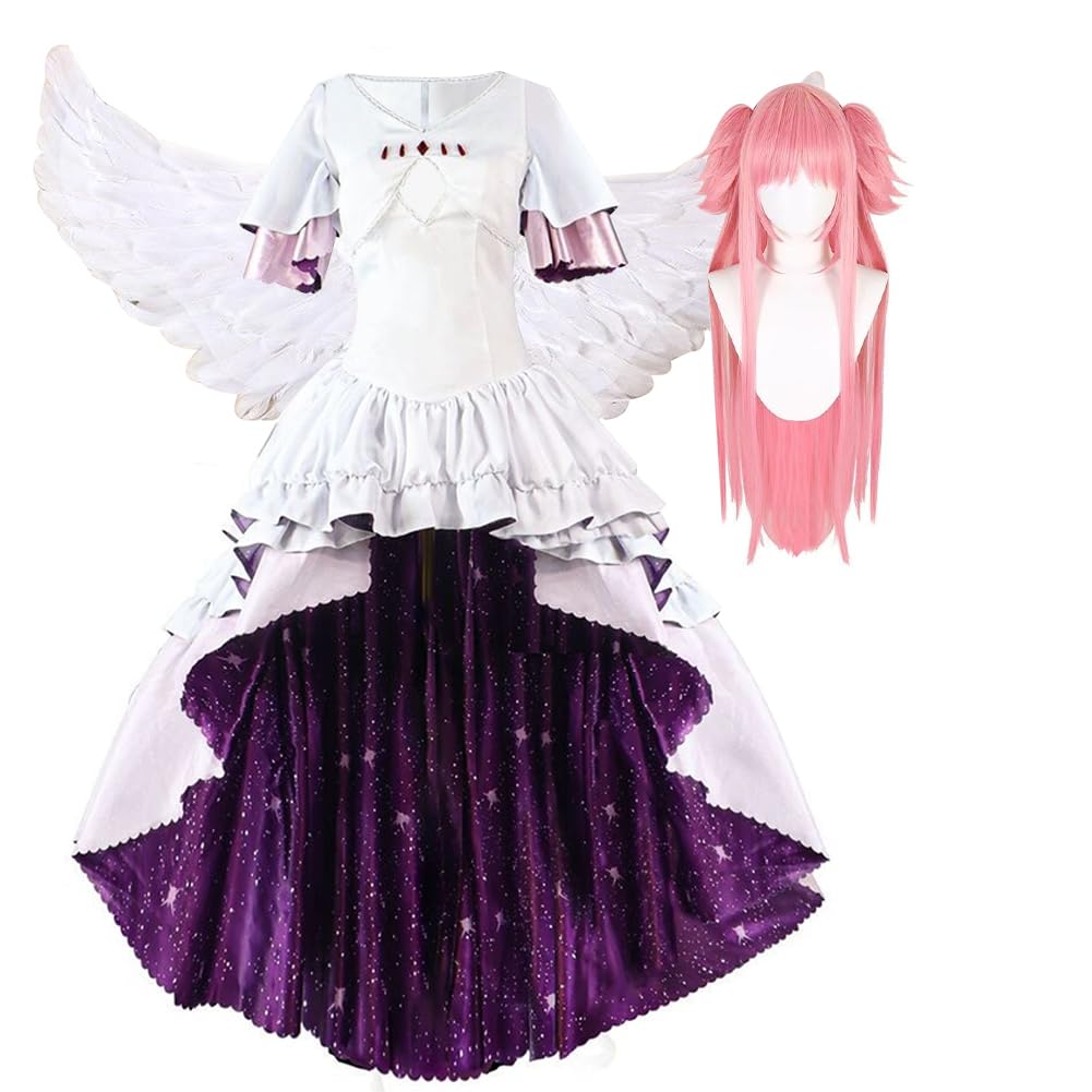 Kaname Madoka Costume Full Set Anime Cosplay Dress Comic Con Uniform