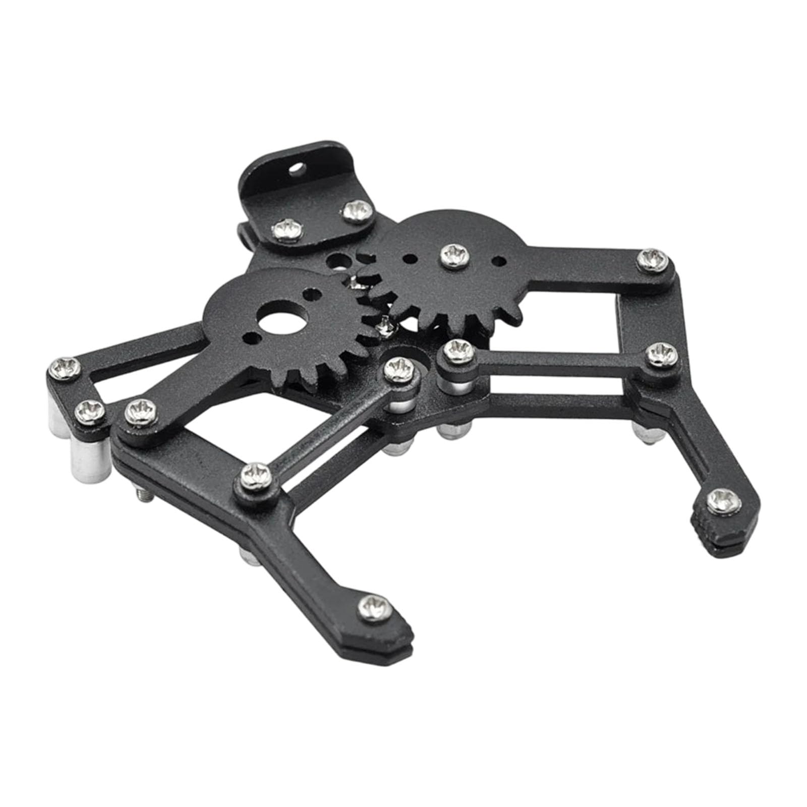 Fromceo Black Robotic Arm Gripper Metal Construction Mechanical Gripper For 995 Mg996 Sg5010 Clamping Mgs Claws