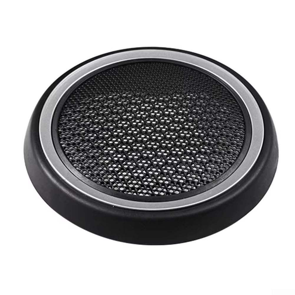 Oceanlend Cubierta para altavoz de puerta delantera de coche, para MINI CLUBMAN R55 para MINI Cooper R56 modelos de 2007 a 2015, 51412753333 51412756567 (galvanizada)