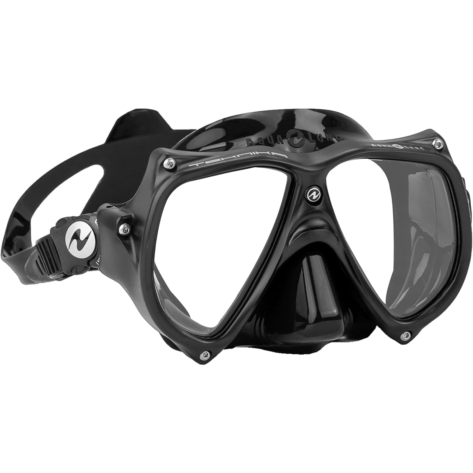 Aqua Lung TEKNIKA - Masque Plongée adulte en verre trempé, Cadre Résistant aux Chocs, Ajustement facile, Confortable, S'adapte à tous les visages, pour la plongée sous-marine, snorkeling
