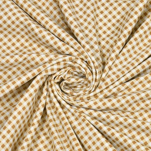 Image of Dohar Double Bed Cotton | AC Blanket Summer| Soft Light Weight, Quilt, Duvet King Size 84 inchx96 inch -Brown Pack of 1