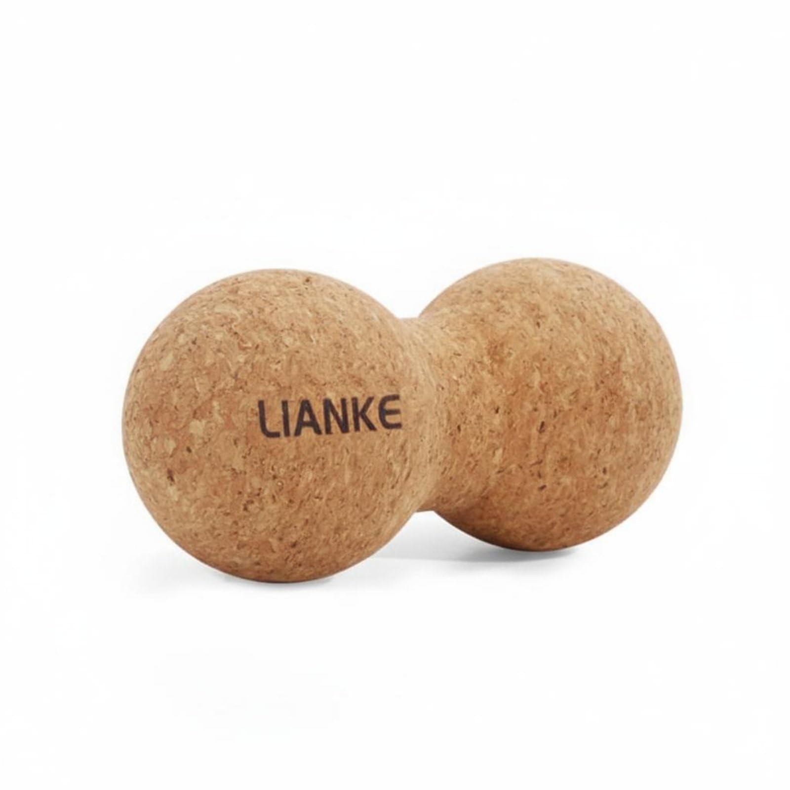 Cork Massage Sphere Lightweight & Portable Firm Fascia Twin-Sphere Tool For Athletes, Travel, 8X16Cm, Peanut Ball | Rollers Fitness Equipment Gear Running Yoga Sporting-image-4