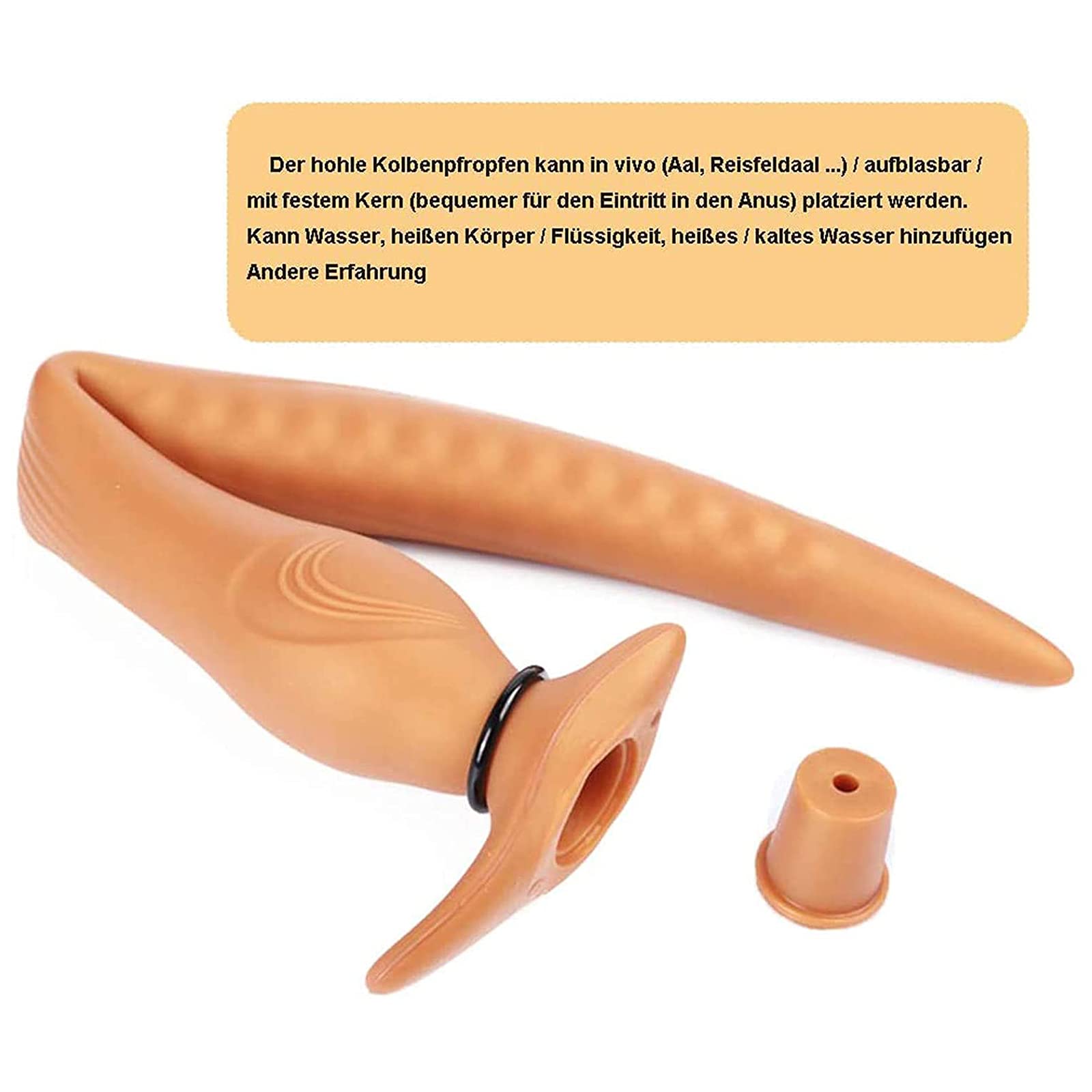 Plug Anale Gonfiabile Con Pompa Silicone Morbido Fallo Anale Cavo Dilatatore Ano Prostata Vagina Masturbatori Giocattolo Sessuale Per Uomini Donne