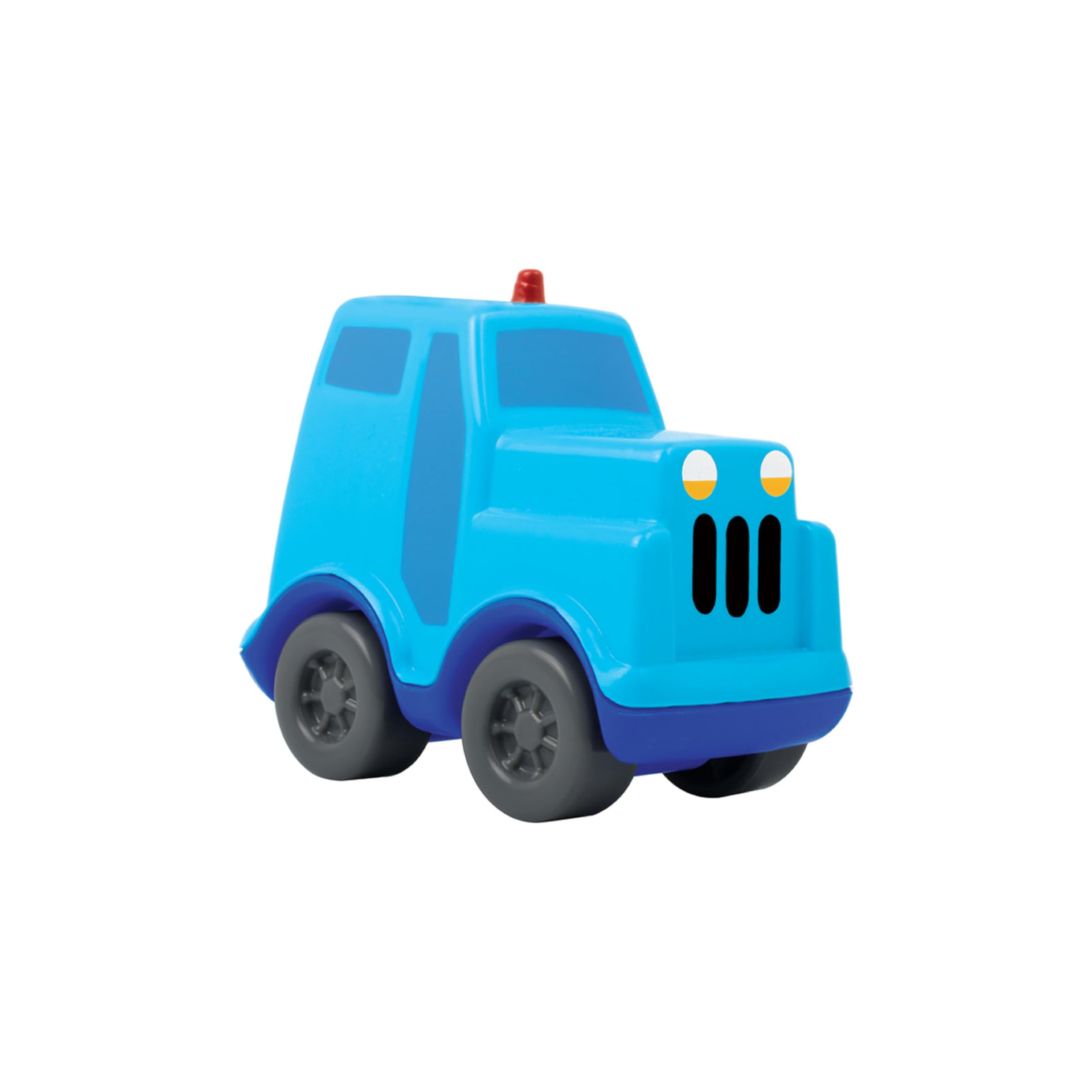 Funskool - Mini Vehicles City Police Jeep, Multicolour Push and Go Vehicle, Develops Hand-Eye Coordination, 12 Months & Above, Infant and Preschool Toys