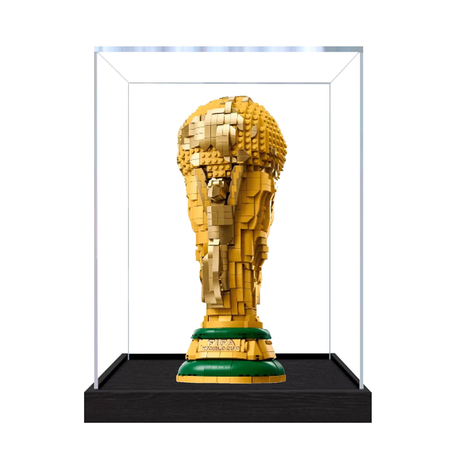 Dustproof Clear Acrylic Display Case,Designed for Lego 43020 FIFA