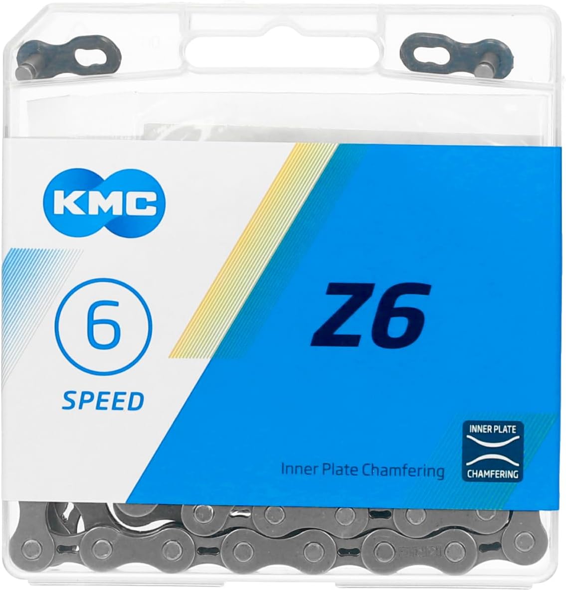 Z6 5/6 Speed Chain, Grey, 114 Links